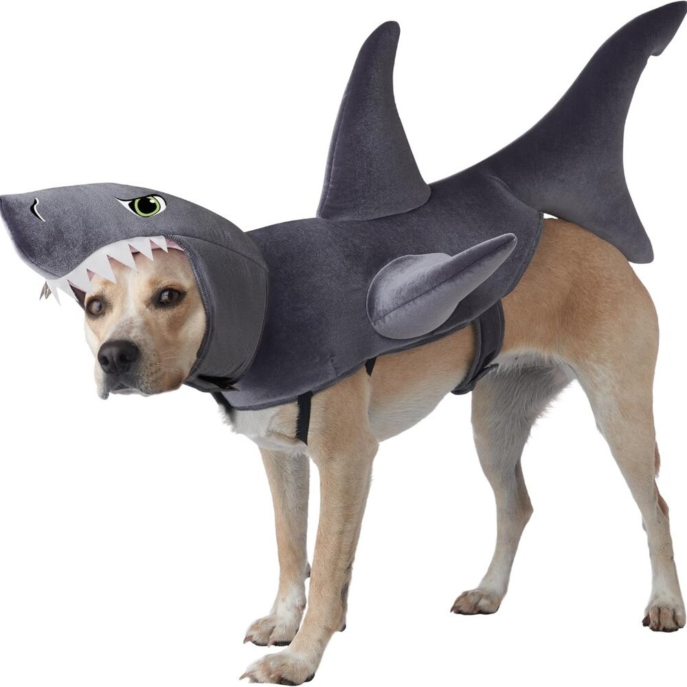 NWT Large California Costumes, The Great White Bark (Shark!) Costume, Large